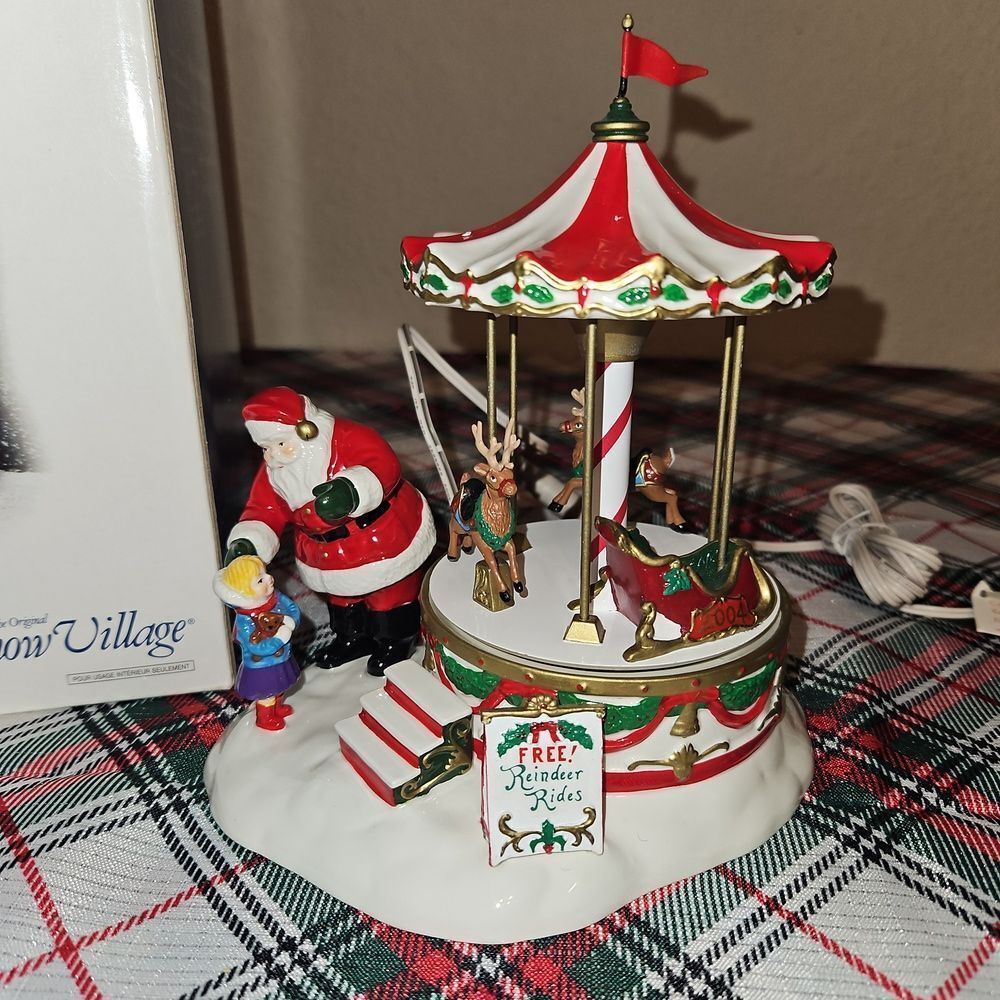 The Department 56 "Santa Comes To Town" Snow Village Collection - Picture 4 of 8